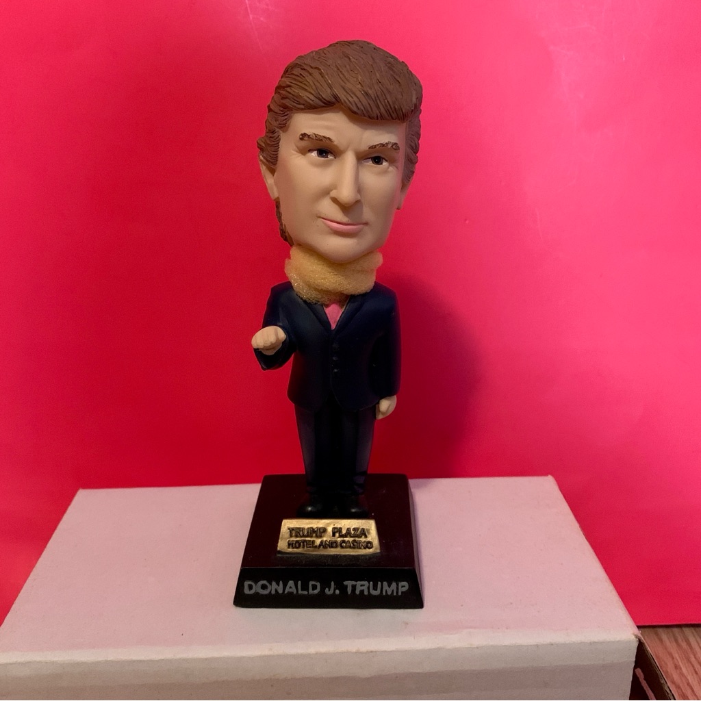 Vintage Trump Plaza Donald J Trump 2004 Collectors Edition Bobblehead